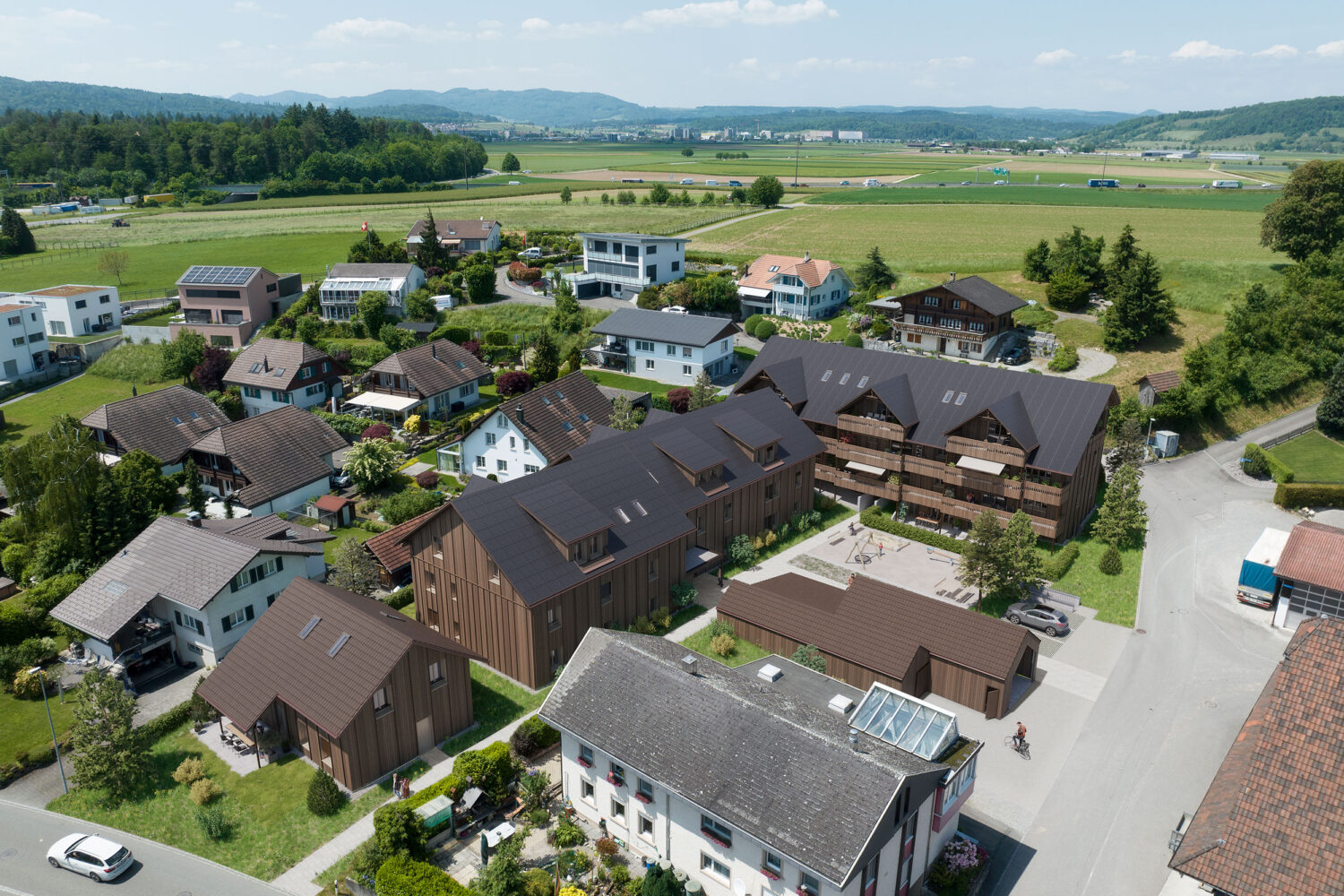 Mehrfamilienhäuser und Einfamilienhaus «Tannerhof», Birrhard AG