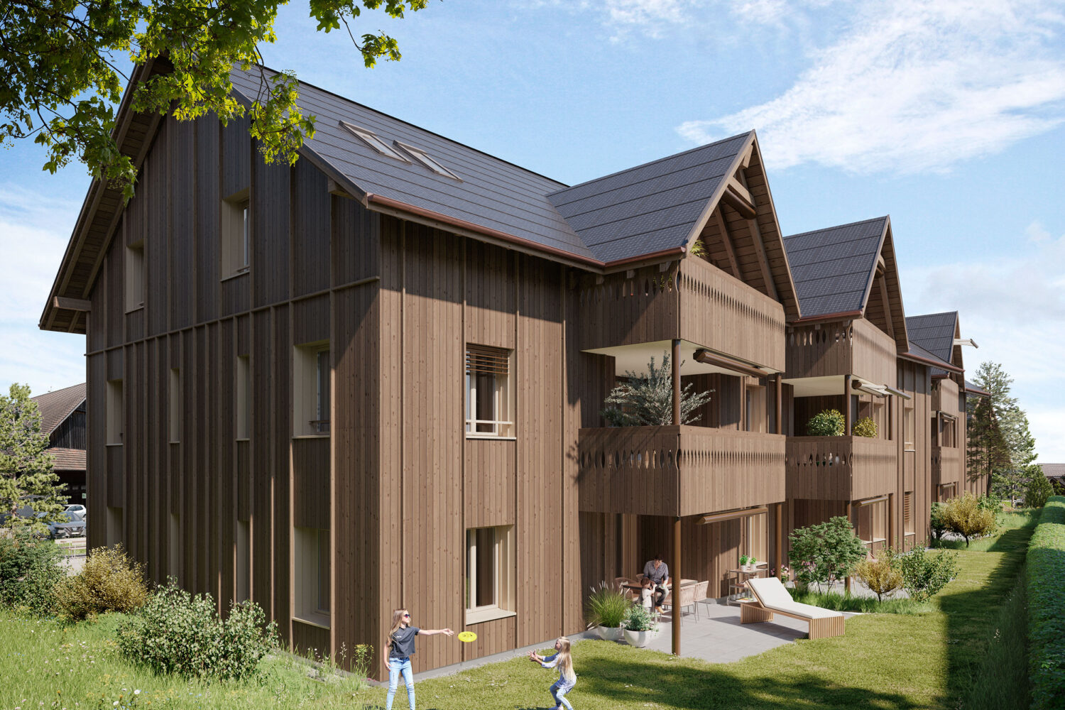 Mehrfamilienhäuser und Einfamilienhaus «Tannerhof», Birrhard AG