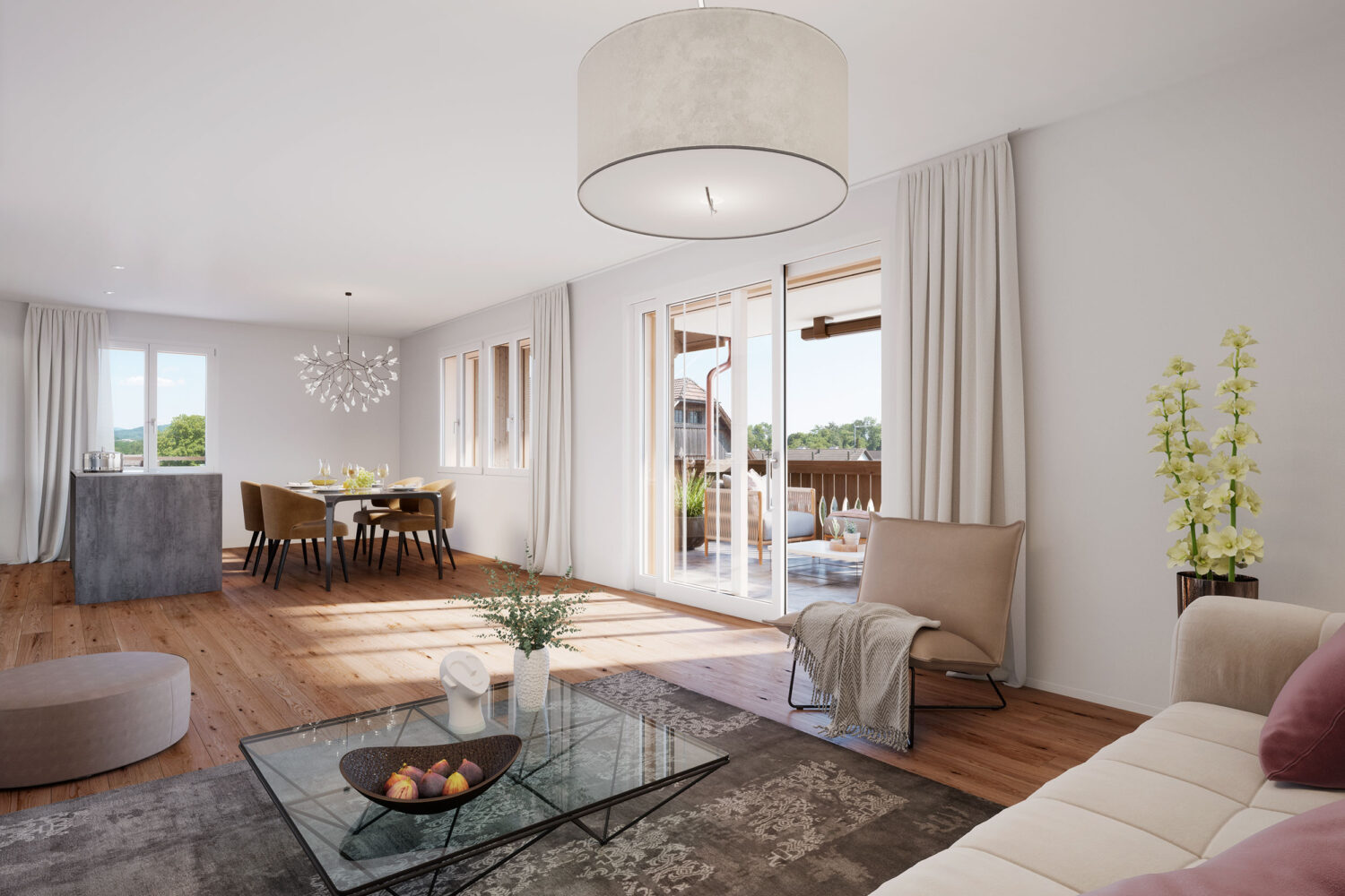 Mehrfamilienhäuser und Einfamilienhaus «Tannerhof», Birrhard AG