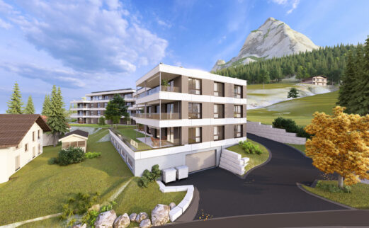 Mehrfamilienhäuser Wiitsicht Rickenbach